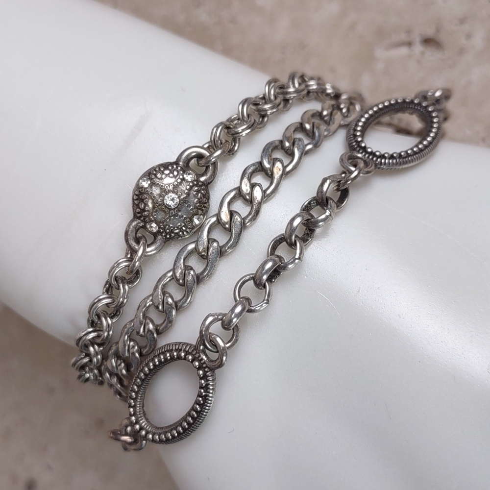 Brighton Triple Chain Bracelet